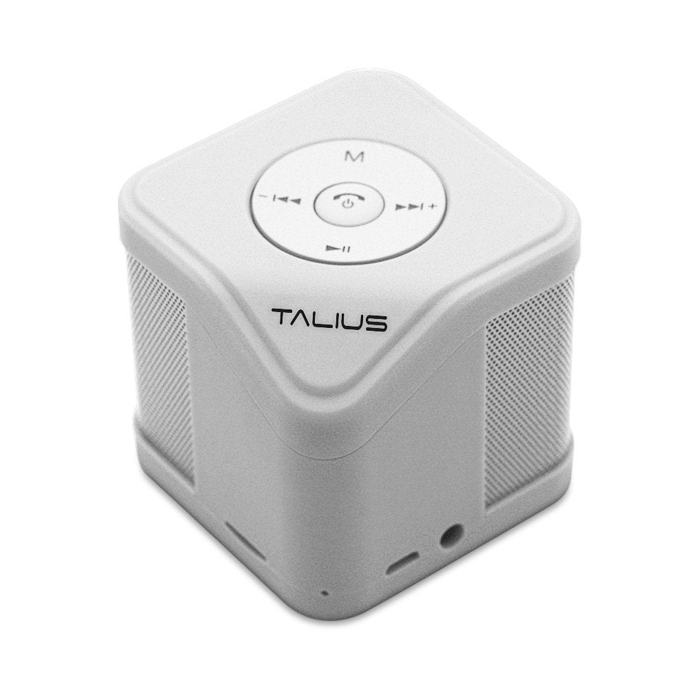 Talius Altavoz Cube 3w Fm/Sd Bluetooth White