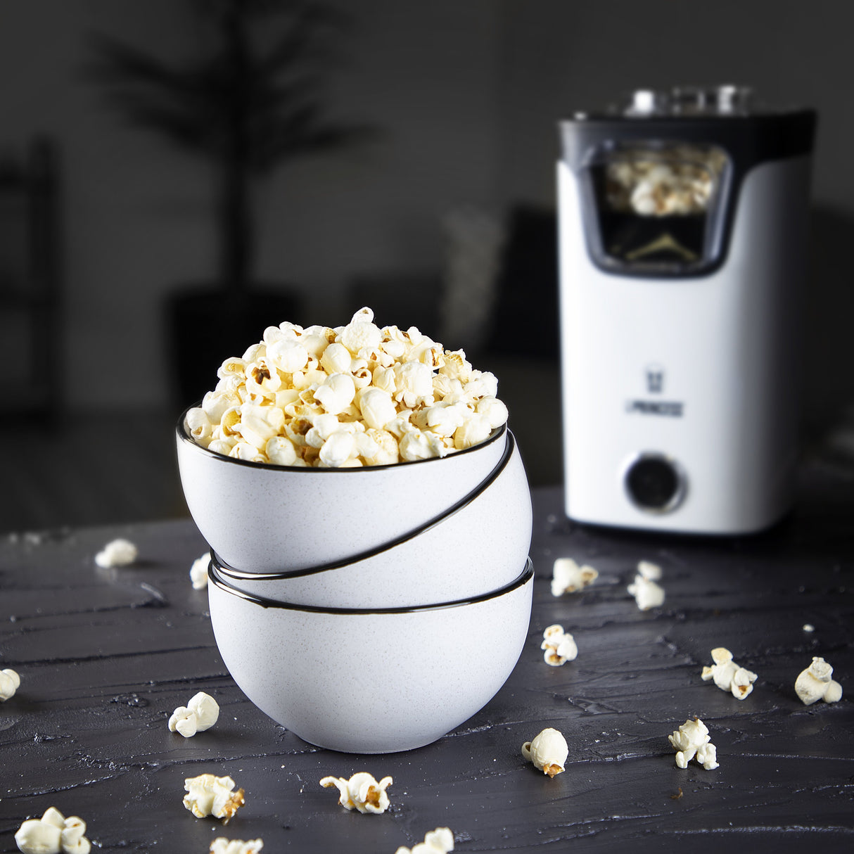 EAN 8713016076229 - Princess 292986 palomitas de maiz poppers Negro, Blanco 3 min 1100 W imagen 15