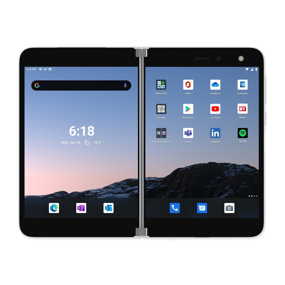 EAN 889842625073 - Microsoft Surface Duo 14,2 cm (5.6") SIM doble Android 10 4G USB Tipo C 6 GB 128 GB 3577 mAh Blanco imagen 2