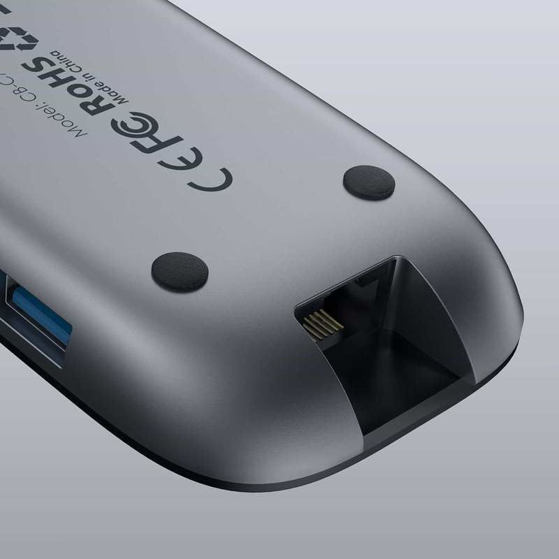 EAN 0608119197163 - AUKEY CB-C71 base para portátil y replicador de puertos Negro imagen 5