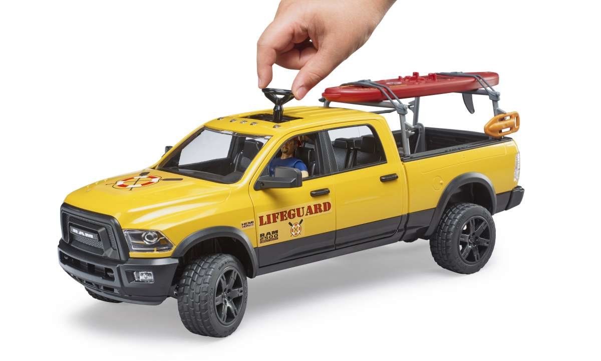 Bruder Vehículo Modelo Ram 2500 Power Wagon Life Guard 2506