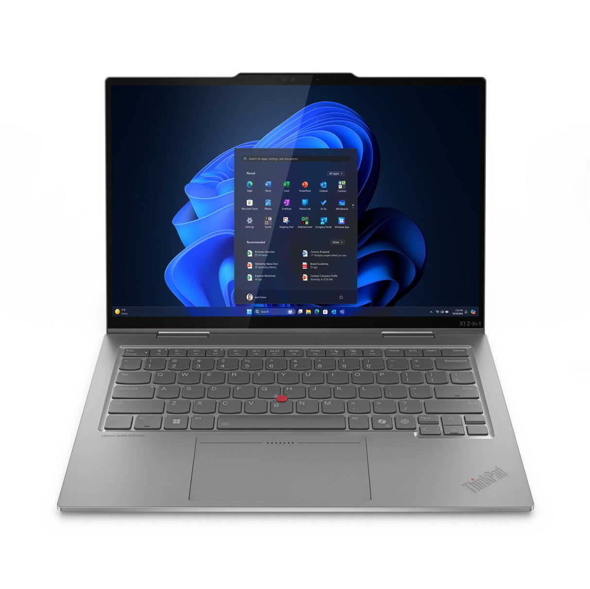 EAN 0198156494184 - Lenovo ThinkPad X1 2-in-1 Gen 10 Aura Edition Copilot+ PC Intel Core Ultra 7 258V Híbrido (2-en-1) 35,6 c imagen 1