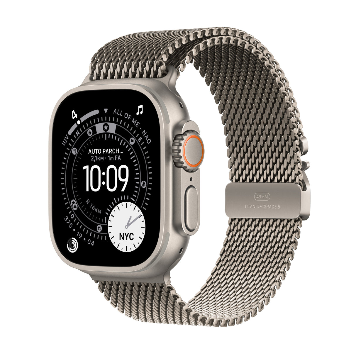 EAN 195950609868 - Apple Watch Ultra 3 OLED 49 mm Digital 422 x 514 Pixeles Pantalla táctil 5G Titanio Wifi GPS (satélite) imagen 1