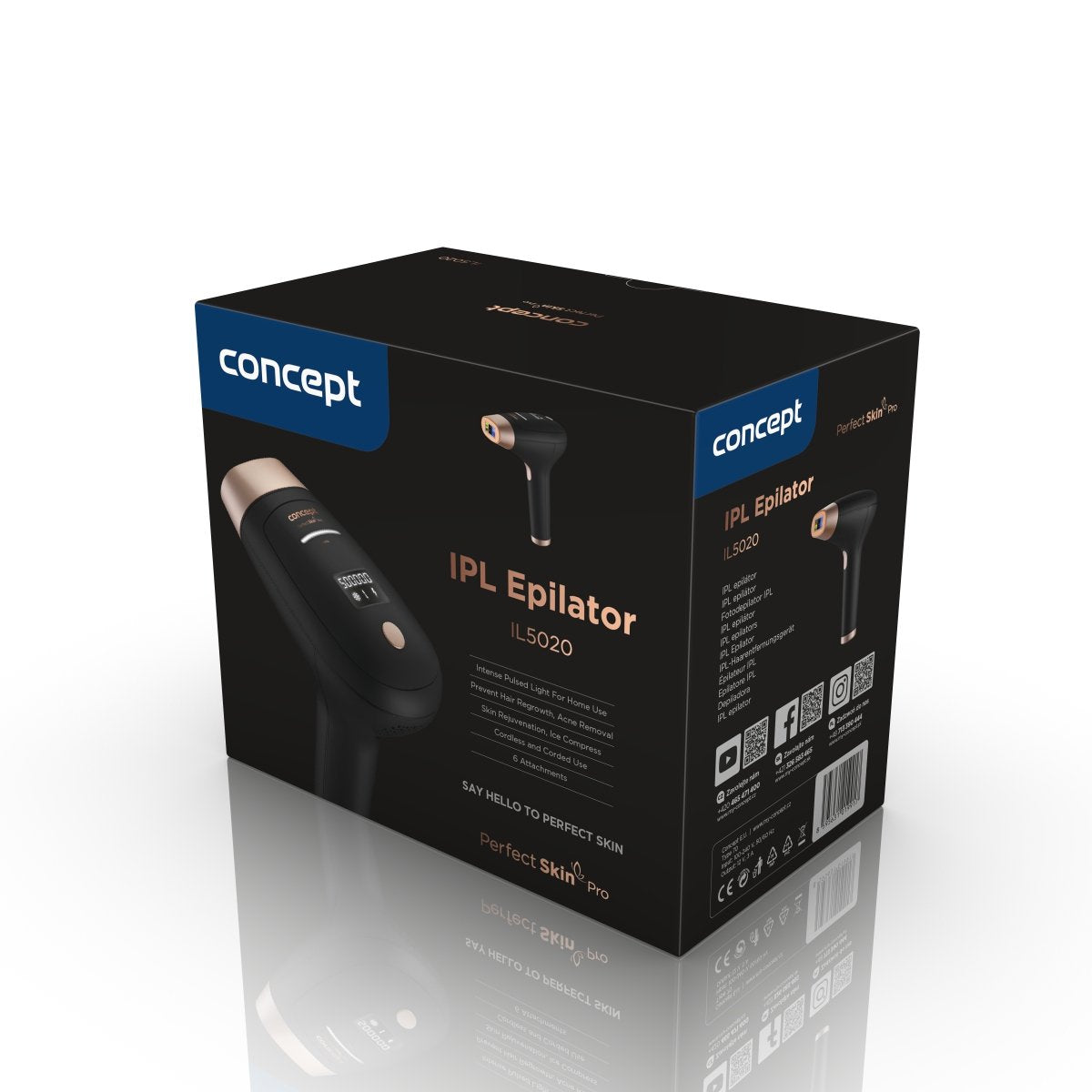 EAN 8595631019917 - Concept IL5020 depiladora Negro imagen 12