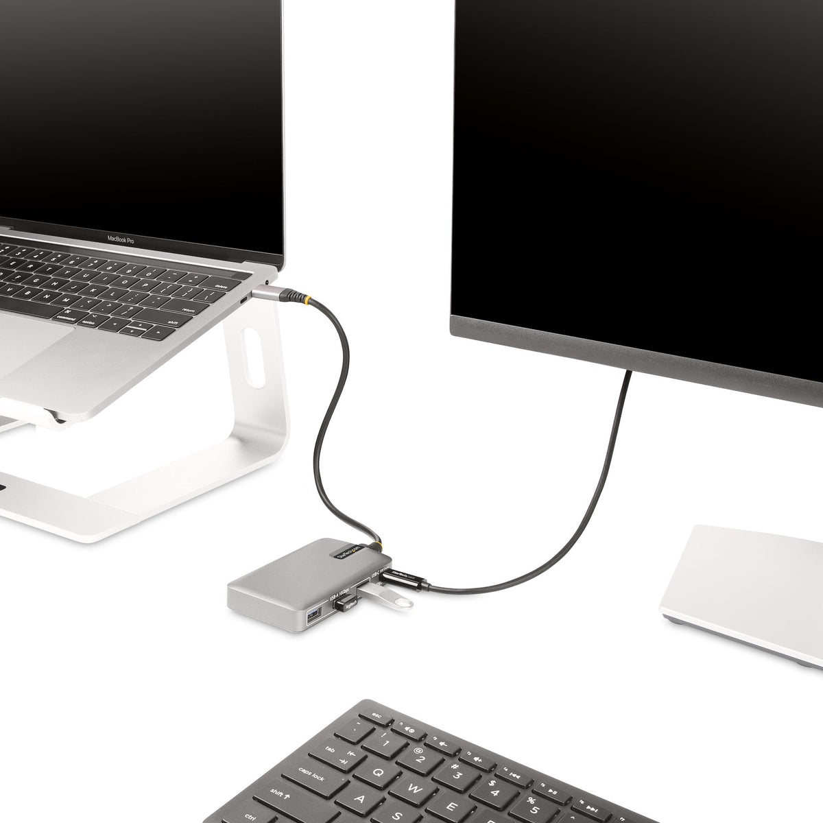 Startech.Com Hb31c3a1cdppd3 Hub De Interfaz Usb 3.2 Gen 2 (3.1 Gen 2) Type-C 10000 Mbit/S Plata