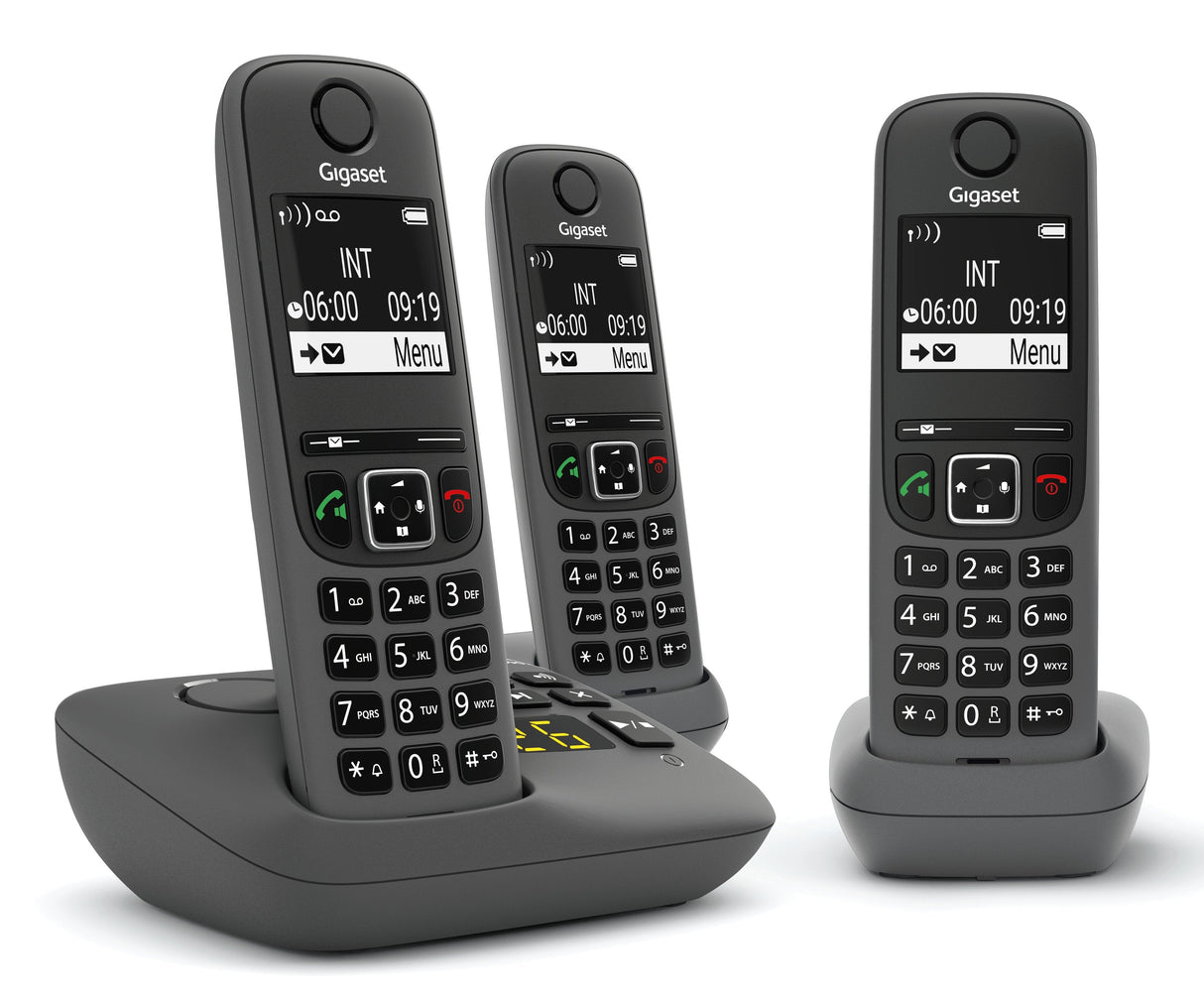 EAN 4250366863078 - Gigaset AE690A Teléfono DECT/analógico Identificador de llamadas Antracita imagen 1