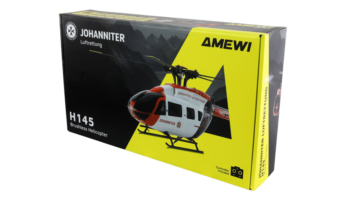 Amewi Johanniter H145 Helikopter Brushless 6canal 6g Rtf 14+