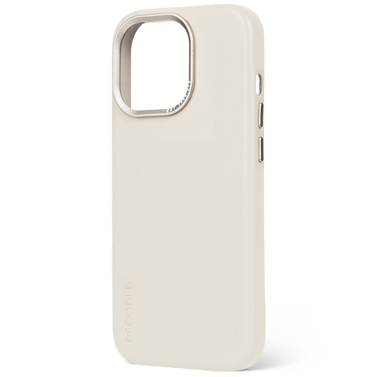 Decoded Leather Backcover For Iphone 15 Pro Clay