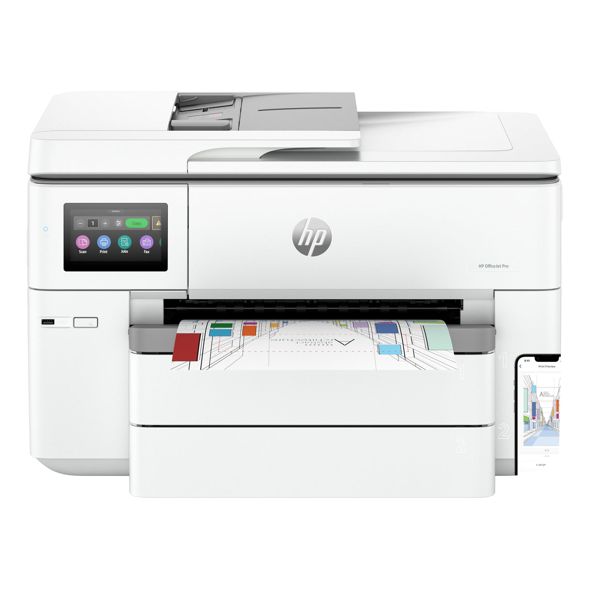 Hp Officejet Pro 9730e Wide Format Aio