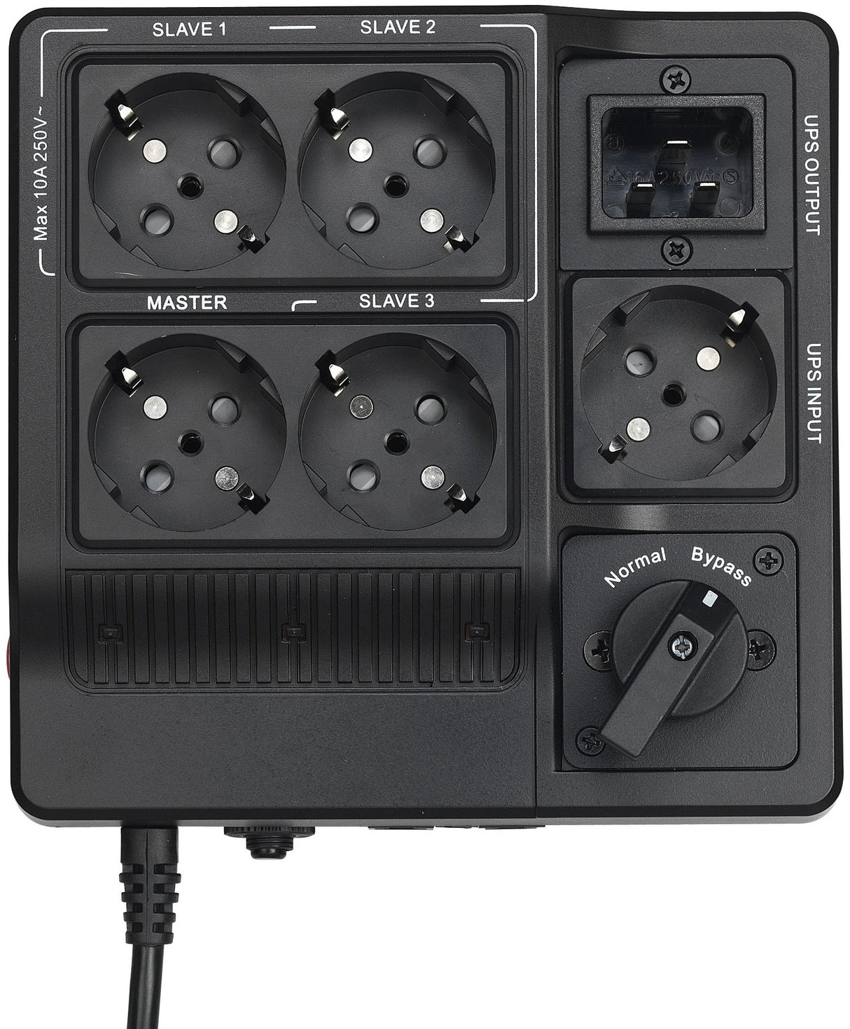 EAN 4260074973082 - PowerWalker MBS Negro 6 salidas AC 208-240 V imagen 2