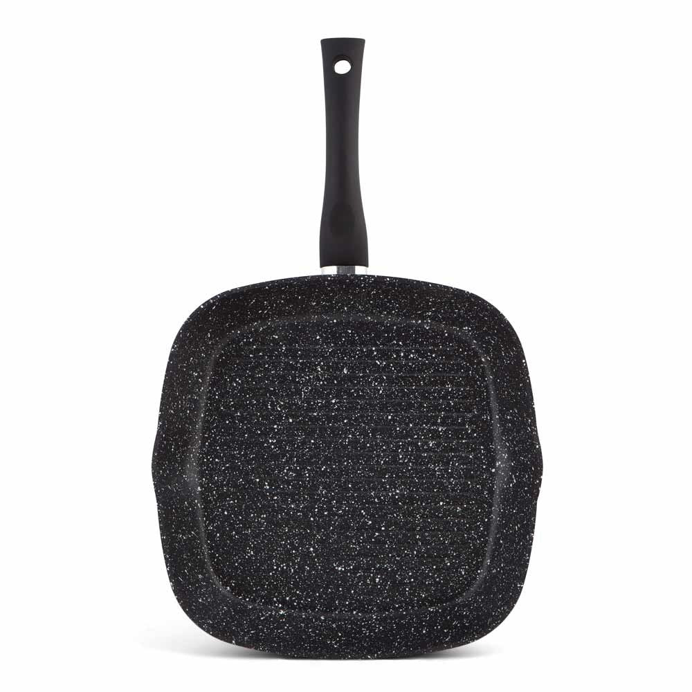 Orbegozo Sarten Grill Natural - Aluminio Forjado Antiadherente - Cocina Sana Y Practica - Sistema De Induccion Total