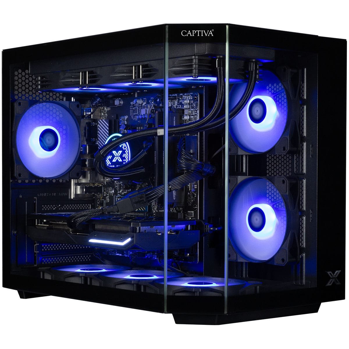 EAN 4046373901663 - CAPTIVA Highend Gaming R90-166 AMD Ryzen™ 7 7800X3D 32 GB DDR5-SDRAM 2 TB SSD NVIDIA GeForce RTX 5070 Win imagen 5