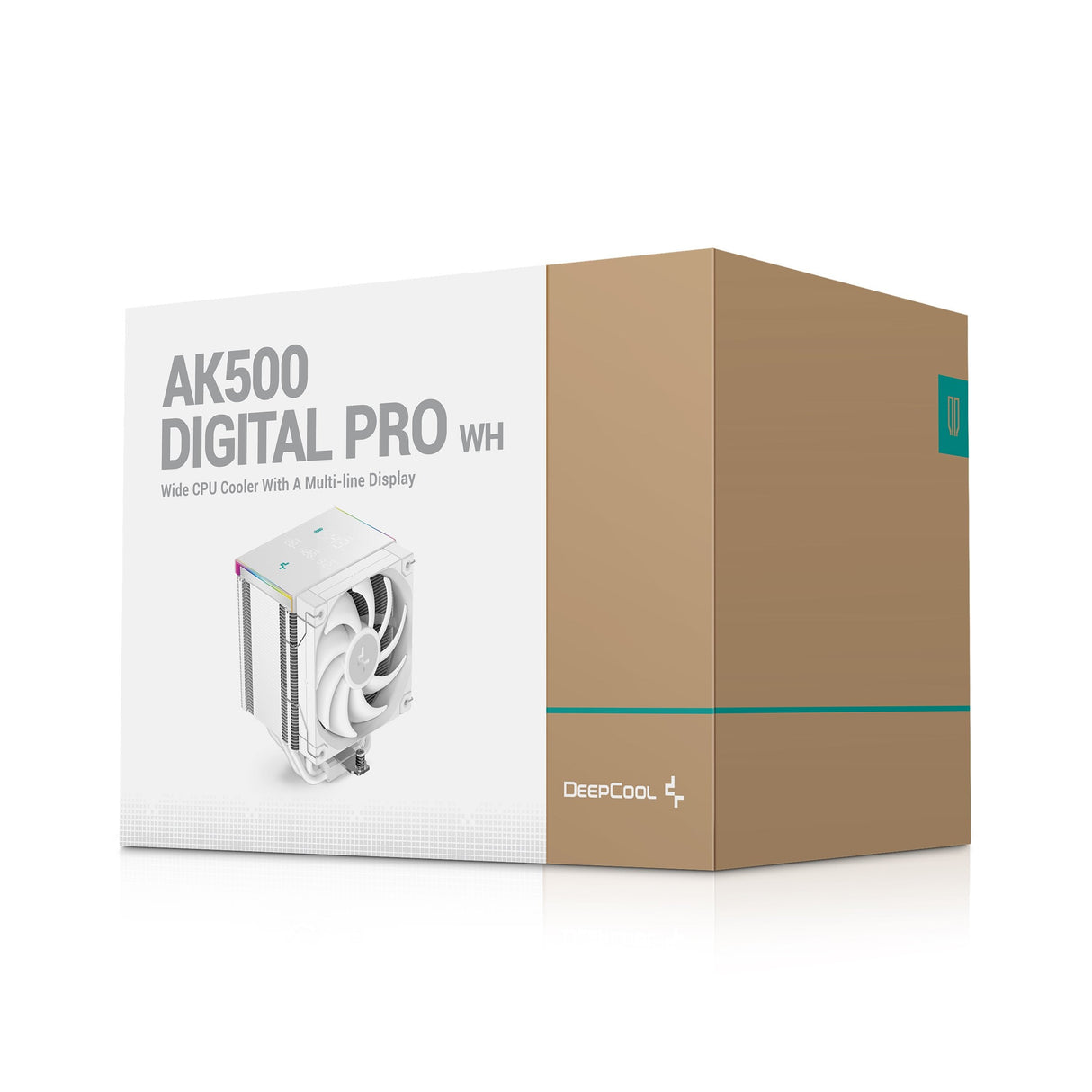 Disipador Deepcool Ak500 Digital Pro Wh De Cpu R-Ak500-Whapmn Blanco, 120 Mm