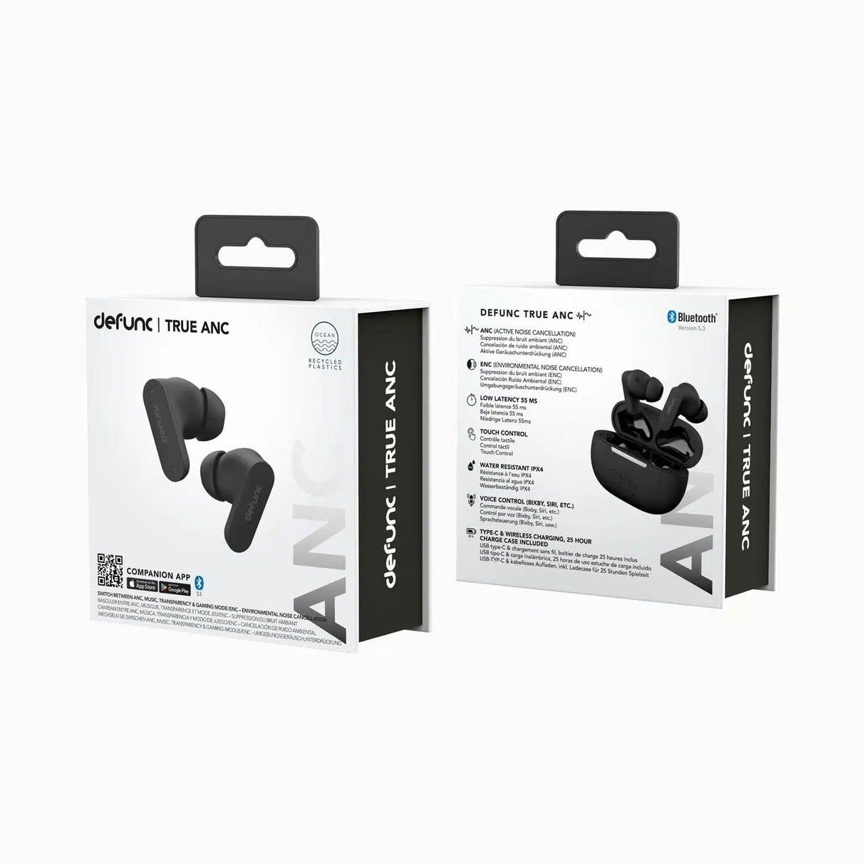 EAN 7350080714575 - DEFUNC True Anc Auriculares True Wireless Stereo (TWS) Dentro de oído Música/uso diario Bluetooth Negro imagen 3