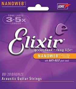 Elixir 11002 Extra Light Nw - Cuerdas Para Guitarra Acústica (10-47)