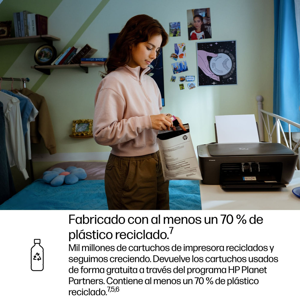 EAN 0198828789549 - HP DeskJet 2910 Inyección de tinta térmica A4 4800 x 1200 DPI 7,5 ppm Wifi imagen 14