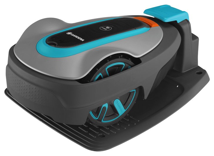 EAN 4078500062701 - Gardena SILENO city 600 Robot cortacésped Batería Azul, Gris imagen 4