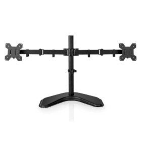 Nedis Schreibtisch Monitorhalterung 2 Bildschirme 15 - 32 " 75x75 / 100x100 Vollbeweglich
