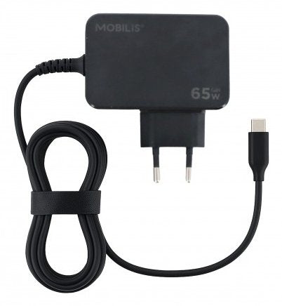 EAN 3700992536347 - Mobilis 020015 adaptador e inversor de corriente Interior 65 W Negro imagen 1
