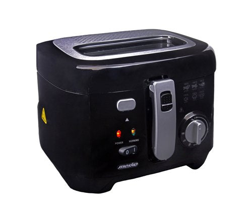 EAN 5908256836983 - Mesko Home MS 4908 freidora Sencillo 2,5 L Independiente 1800 W Negro, Gris imagen 3