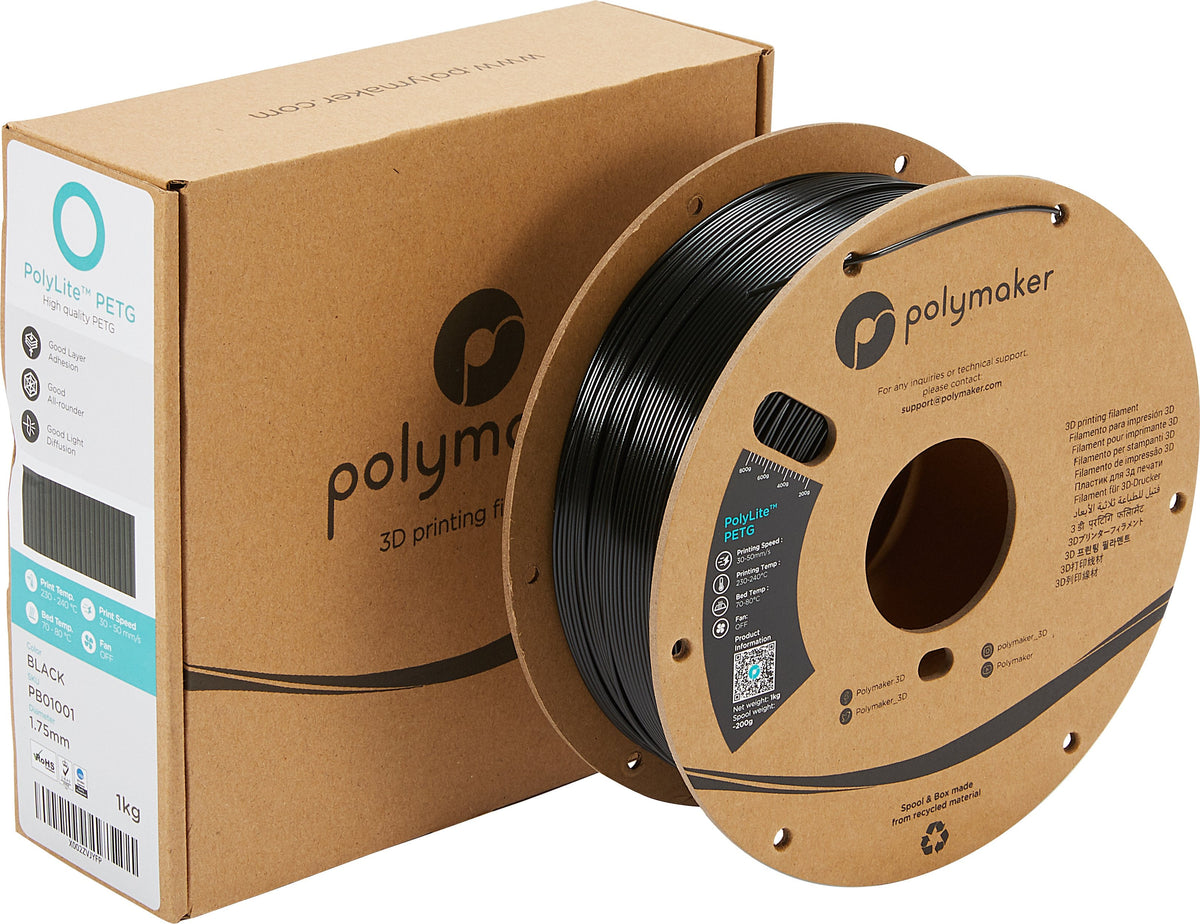 Petg 1,75mm Negro 3kg