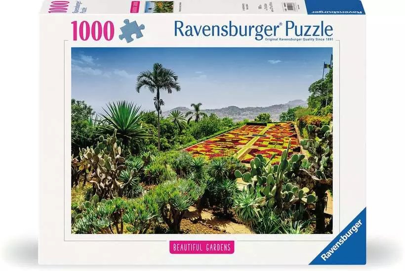 Puzzle 1000 Elementów Ogród Botaniczny Madera Portugalia