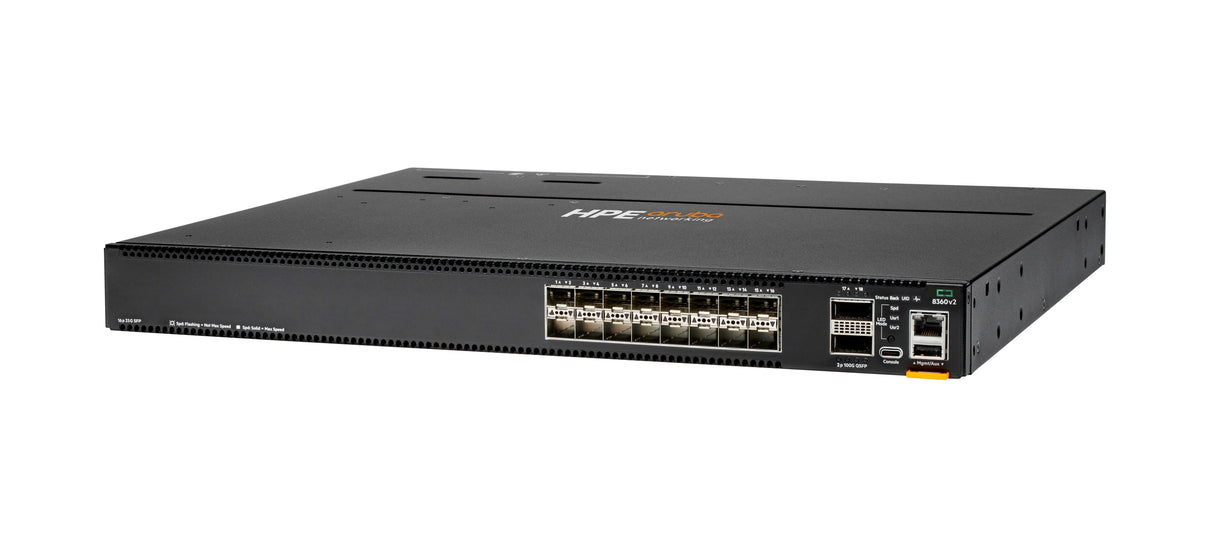 EAN 190017590462 - HPE Aruba Networking CX 8360-16Y2C v2 16p 25G SFP/SFP+/SFP28 2p 100G QSFP+/28 FB 3 Fans 2 AC Bdl imagen 2