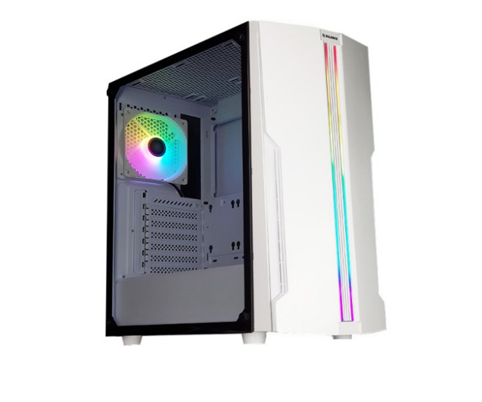 Caja Pc Xilence Xilent Blade Performance C X5 Xg512.W.Rgb Midi Tower Sin Fuente De Alimentación Blanco