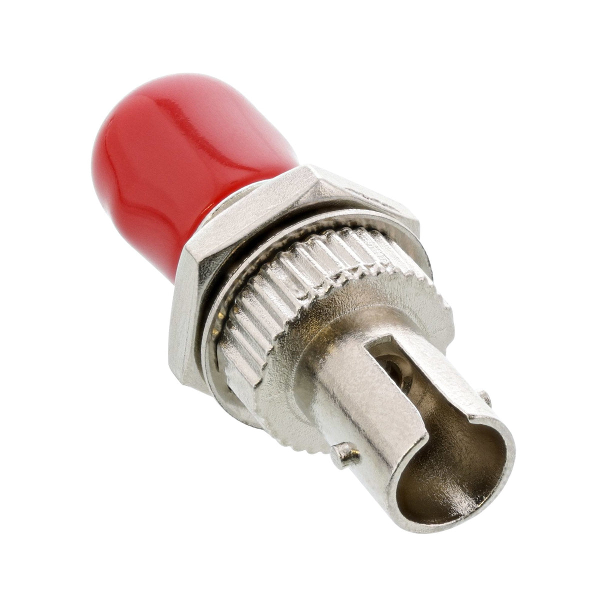 Conector De Fibra Óptica Inline Simplex St/St Funda Metálica Multimodo