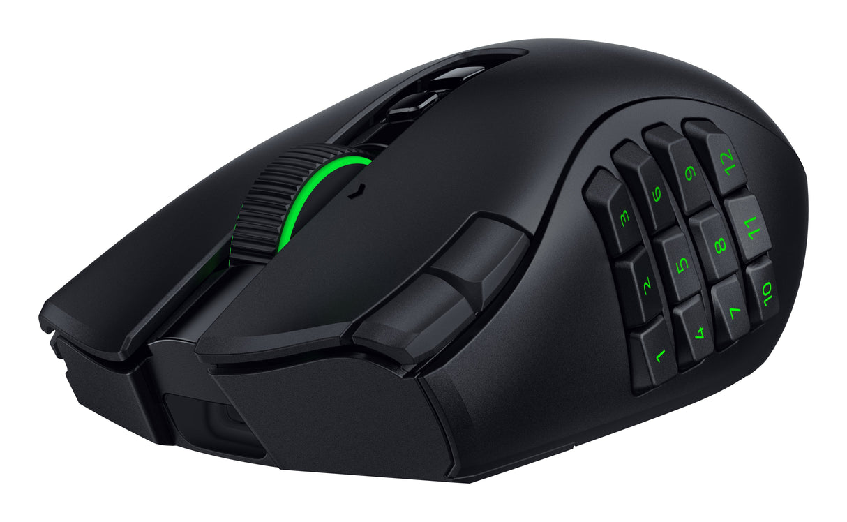 Ratón Razer Naga V3 Pro Juego Mano Derecha Rf Wireless + Bluetooth + Usb Type-C Óptico 50000 Dpi