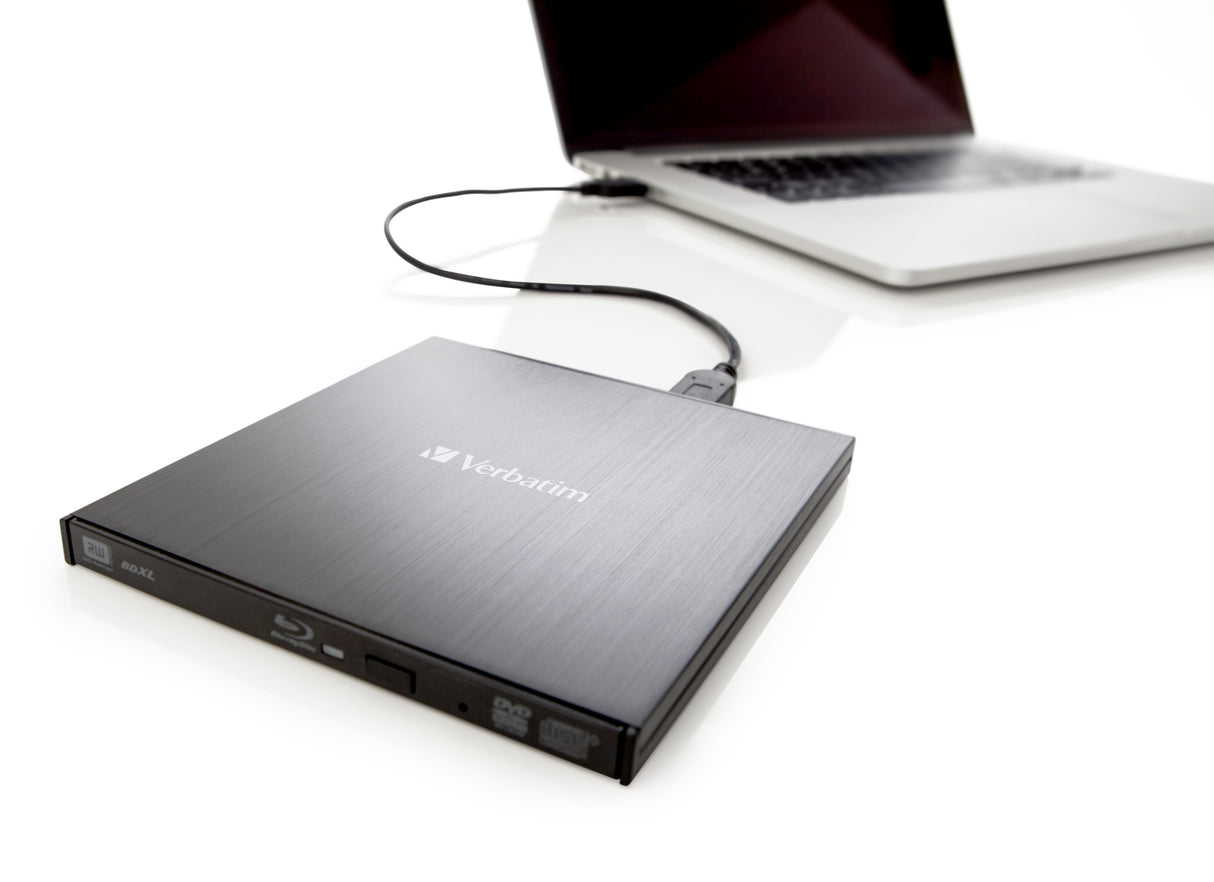 EAN 0023942438908 - Verbatim External Slimline unidad de disco óptico Blu-Ray RW Negro imagen 4
