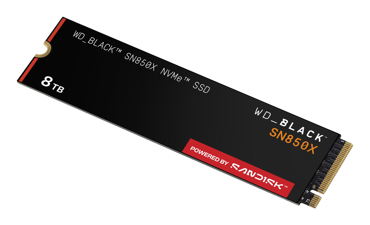 EAN 0718037903118 - SanDisk Black WD_BLACK SN850X NVMe 8 TB M.2 PCI Express 4.0 imagen 4