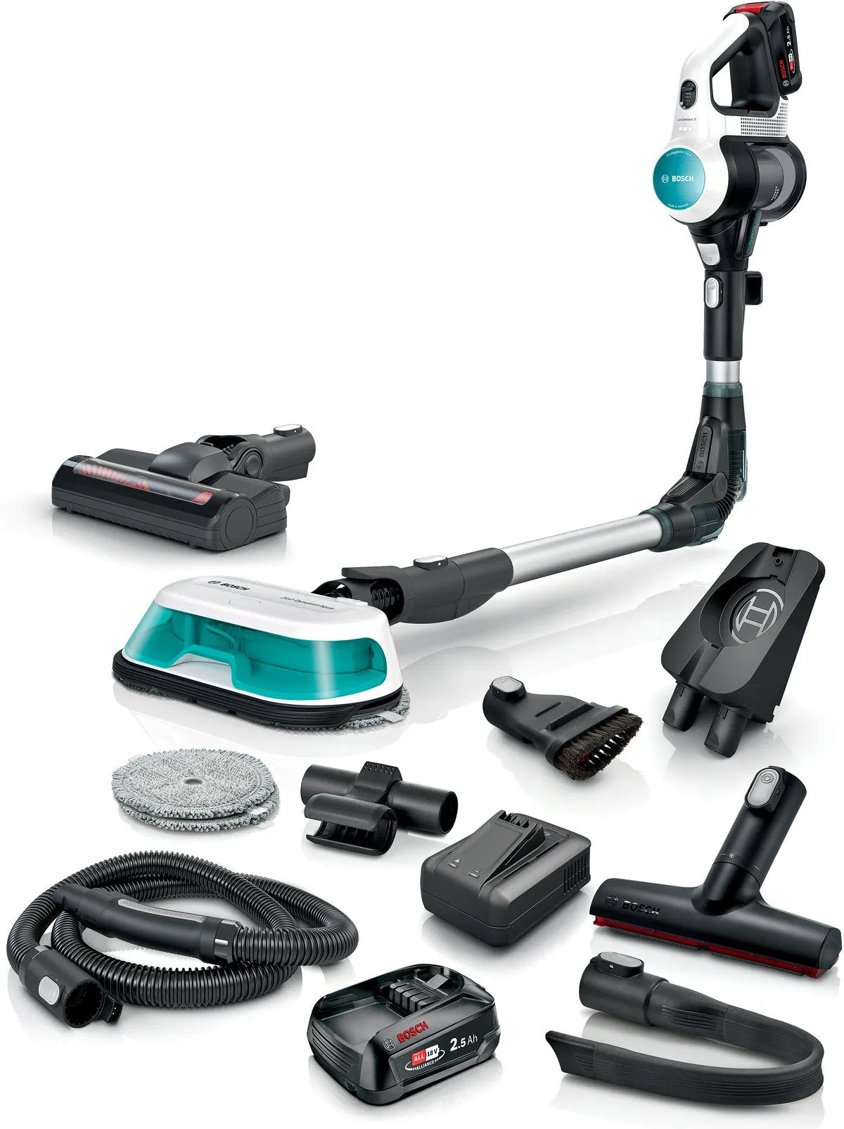 EAN 4242005517626 - Bosch BSS712XHYG aspiradora de pie y escoba eléctrica Aspiradora escoba 2 en 1 Batería Secar HEPA Sin bol imagen 1