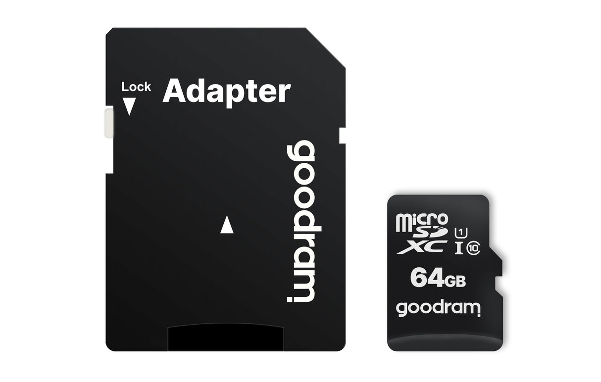 Goodram Memory Card Micro Sdxc 64gb Class 10 Uhs-I + Adapter