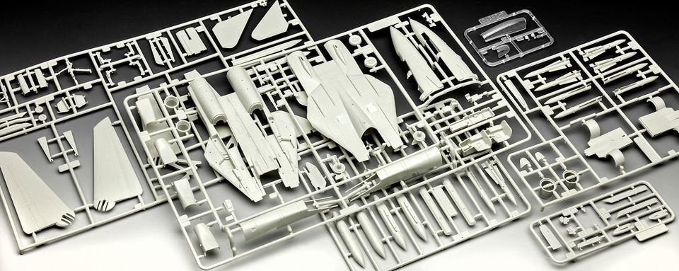 EAN 4009803891316 - Revell Grumman F-14D Super Tomcat Maqueta de avión de ala fija Kit de montaje 1:72 imagen 11