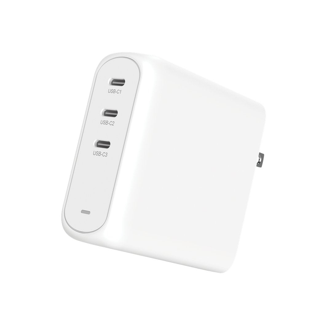 Creative Cargador 140w Gan,3xusb-C Pps,Pd3.0,Qc4+,Blanco