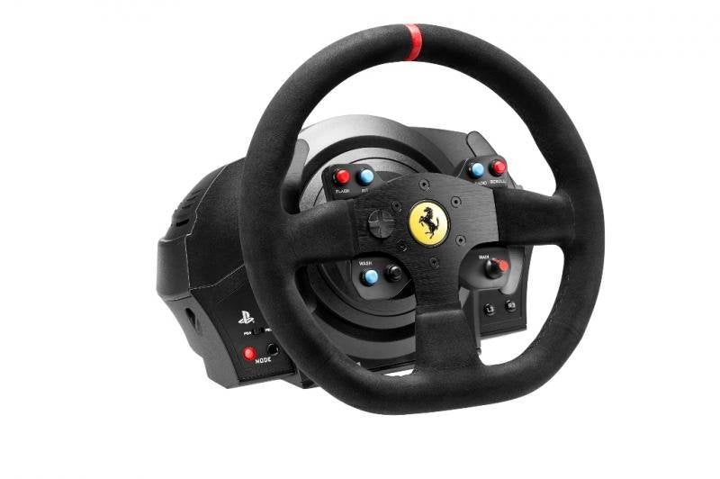 Thrustmaster Volante T300 Ferrari Integral Alcantara Edition Para Ps3/Ps4/Pc