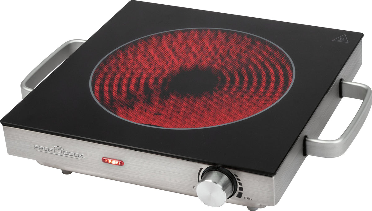 Proficook Infrared Single Hotplate Pc-Ekp 1210 (Stainless Steel)
