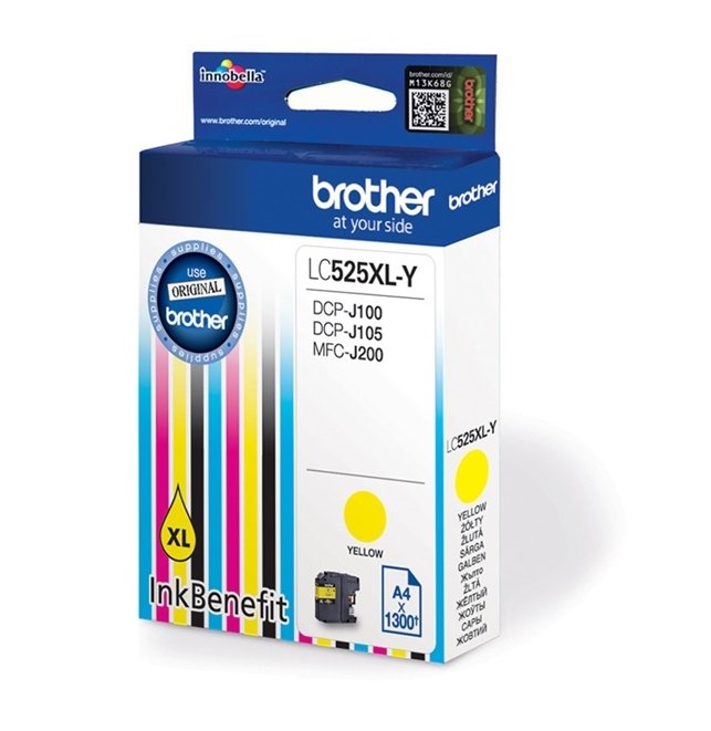 Tinta Original Brother Lc525xly Amarilla