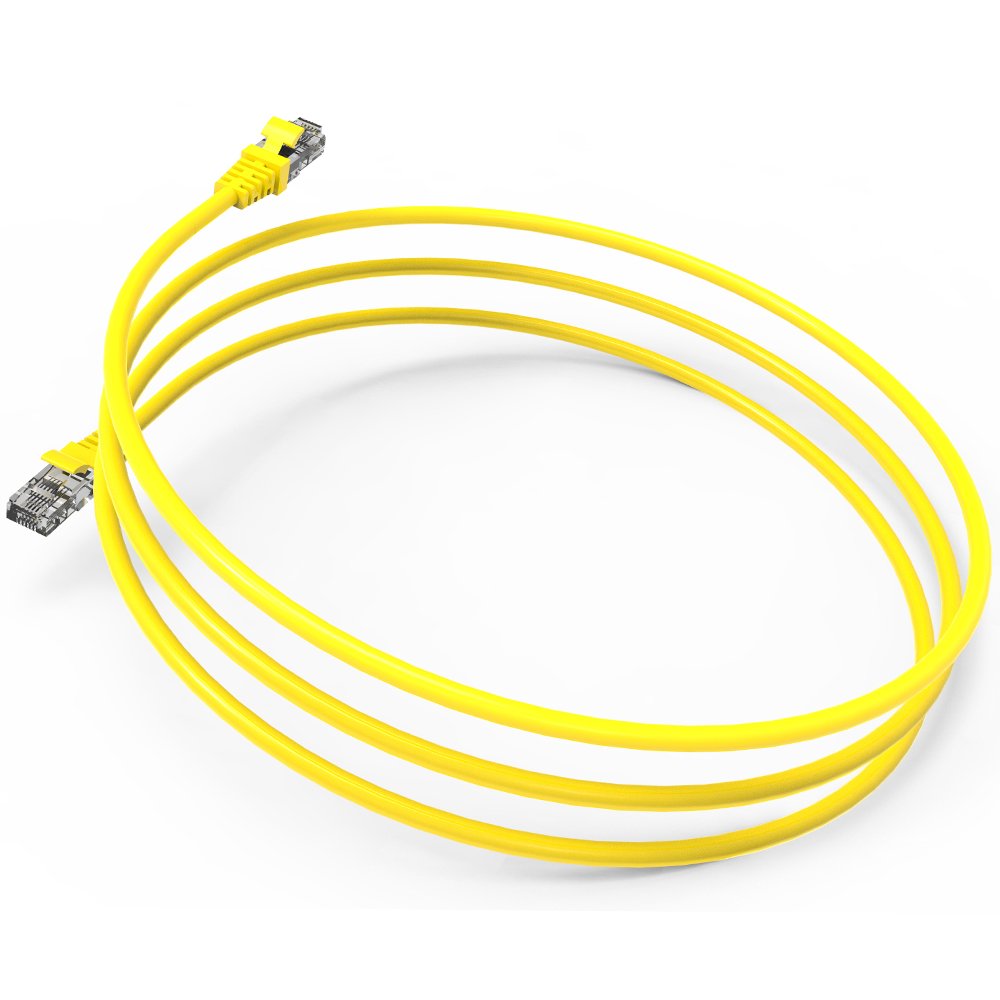 Inca Cable De Red Icat6-03ts Rj45 Cat6 Utp Amarillo 3.0m Retail