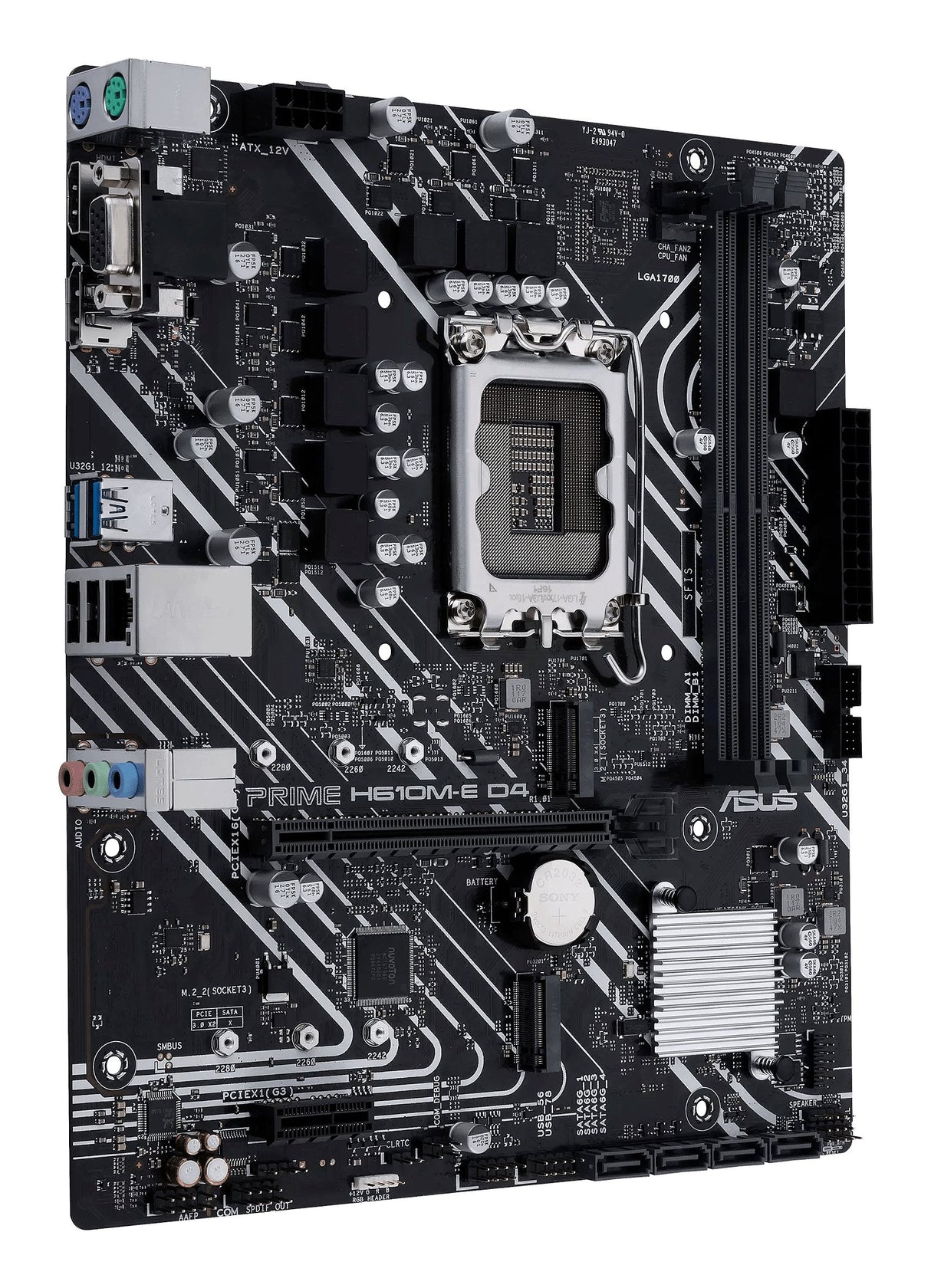 EAN 4711081514800 - ASUS PRIME H610M-E D4-CSM Intel H610 LGA 1700 micro ATX imagen 2