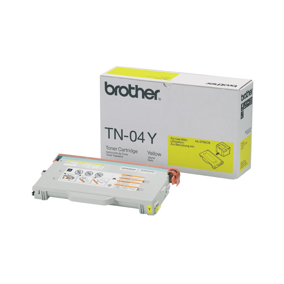 EAN 4977766618984 - Brother TN-04Y cartucho de tóner 1 pieza(s) Original Amarillo imagen 1