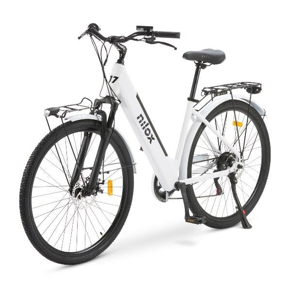 Nilox Nxebj7wh Bicicleta Eléctrica Blanco Aluminio 71,1 Cm (28") 27,5 Kg Litio Nxebj7wh