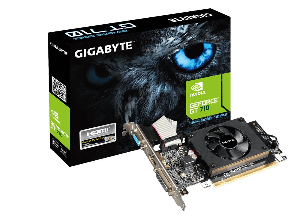 EAN 4719331301132 - GIGABYTE GV-N710D3-2GL tarjeta gráfica NVIDIA GDDR3 imagen 2