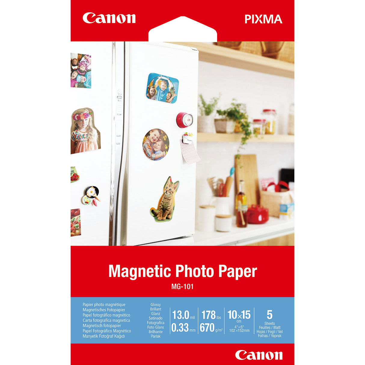 EAN 4549292137583 - Canon 3634C002 papel fotográfico Blanco imagen 1