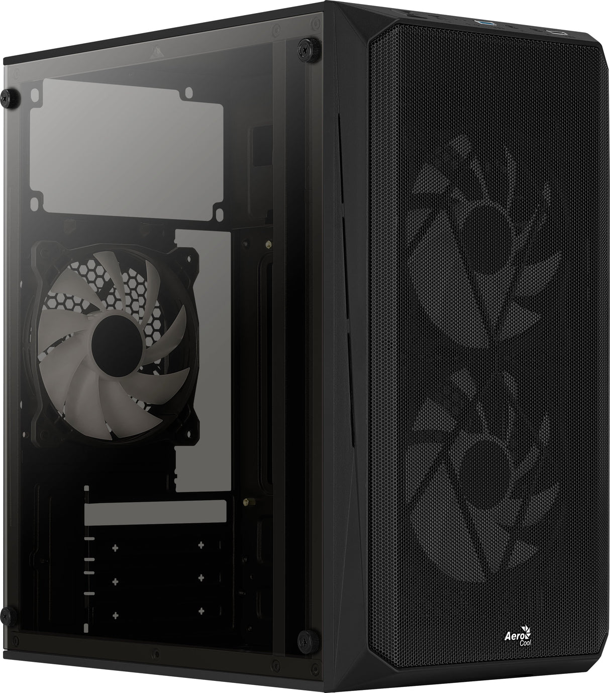 EAN 4710562759389 - Aerocool CS107V2 carcasa de ordenador Mini Tower Negro imagen 6