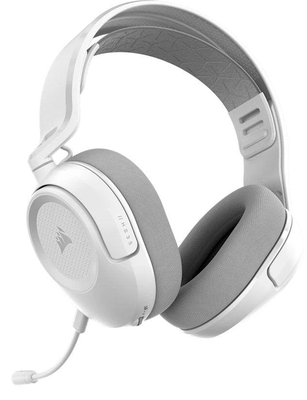 Corsair Hs35 V3 Auriculares Inalámbrico Y Alámbrico Diadema Juego Bluetooth Blanco