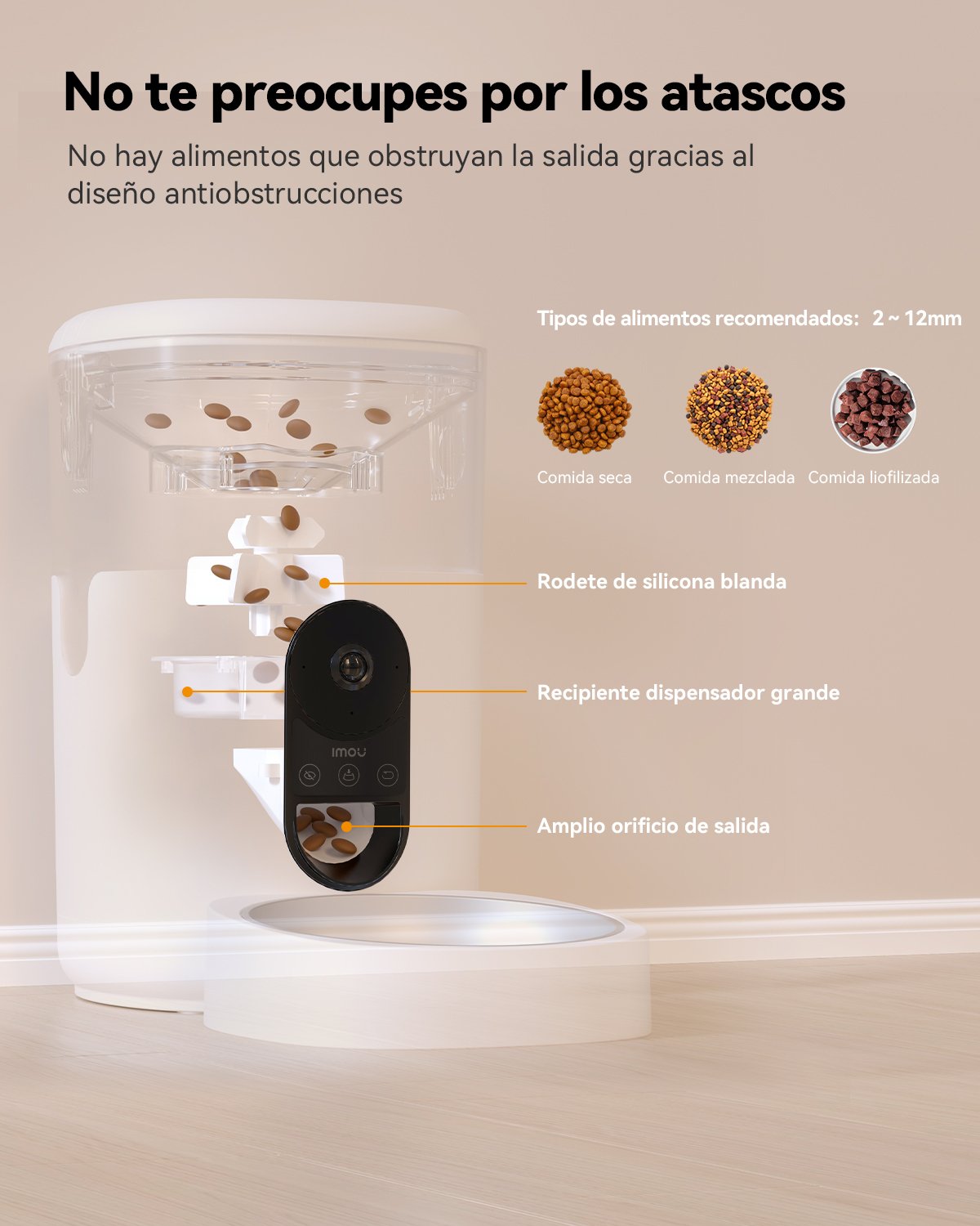 Imou Pf1 4l Video Pet Feeder