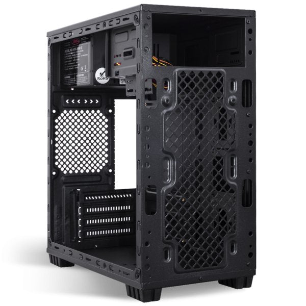Caja Minitorre Micro Atx Advance Impulse (Negro) Con Fuente De Alimentación 350w