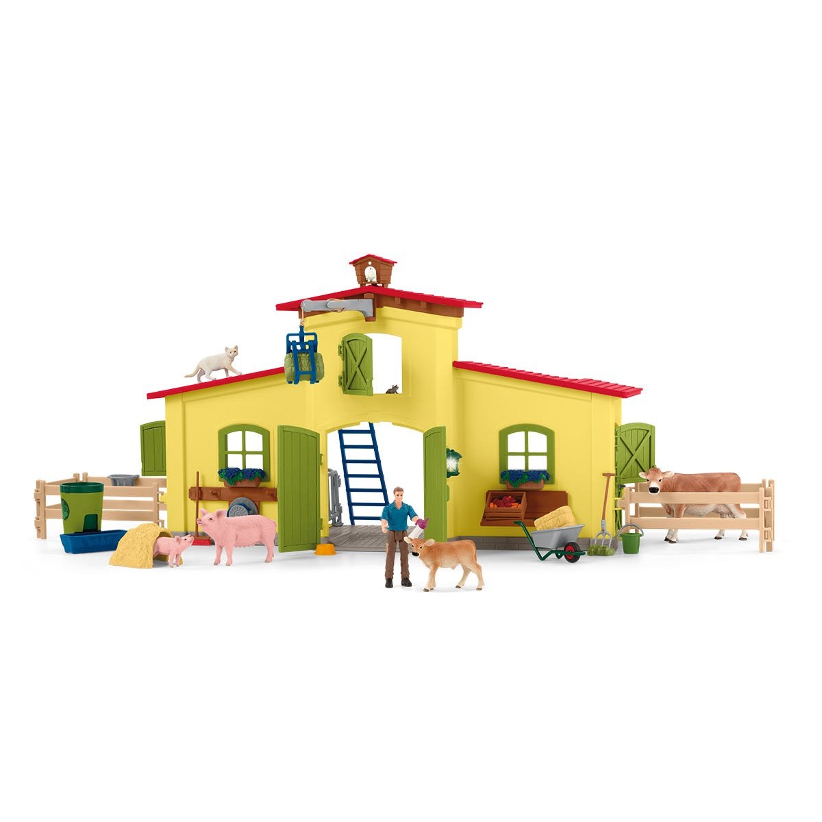 Figura Schleich Farm World Gran Establo, 42605